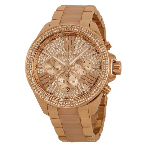 michael kors watch mk6096|Michael Kors Wren Crystal Pave Dial Chronograph Ladies Watch .